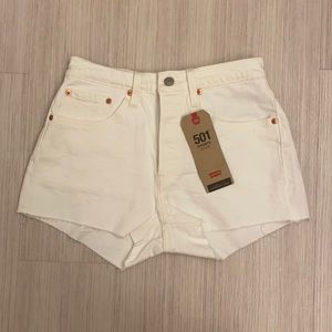 High Rise white shirts by Levi’s size 26 BNWT